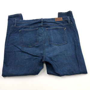 Madewell 10" High Rise Skinny 35 (Fits 39W 29L) Stretch Denim Jeans